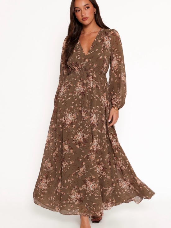 Petal & Pup Dresses & Skirts - Petal & Pup Anisa Maxi Dress - Olive